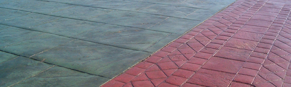 renkli baskı beton